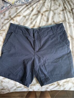 G.H. Bass & Co. High-Waist Navy Cotton Shorts
